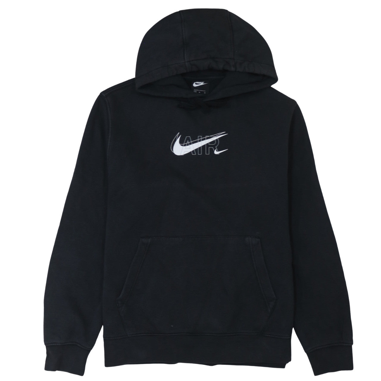 Mens UK Size M Nike Black Pullover Hoodie