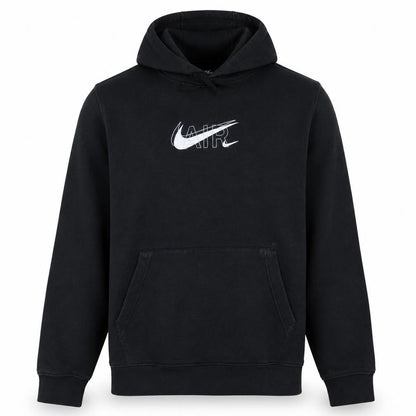 Mens UK Size M Nike Black Pullover Hoodie