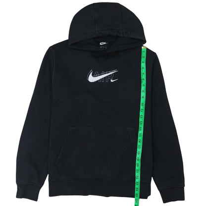 Mens UK Size M Nike Black Pullover Hoodie