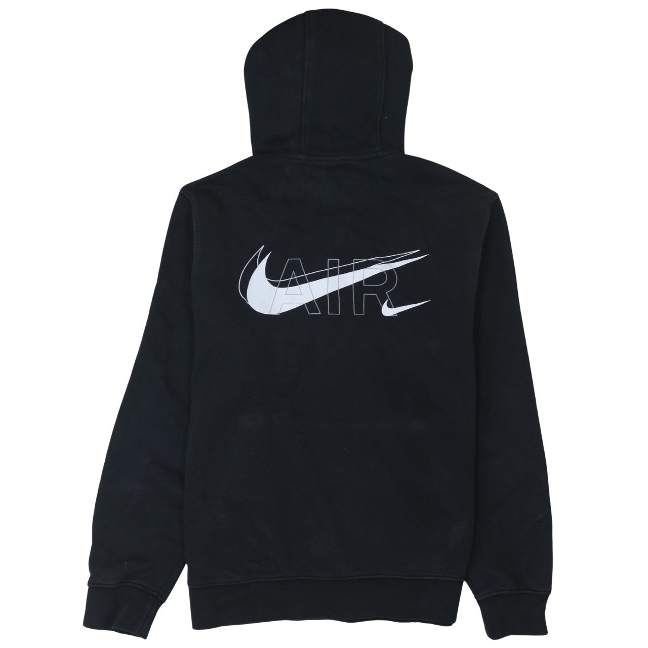 Mens UK Size M Nike Black Pullover Hoodie
