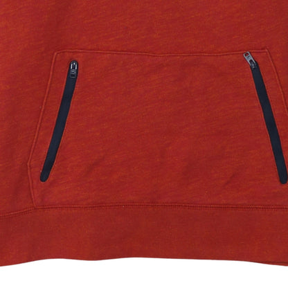 Mens UK Size L Hollister Red Pullover Hoodie