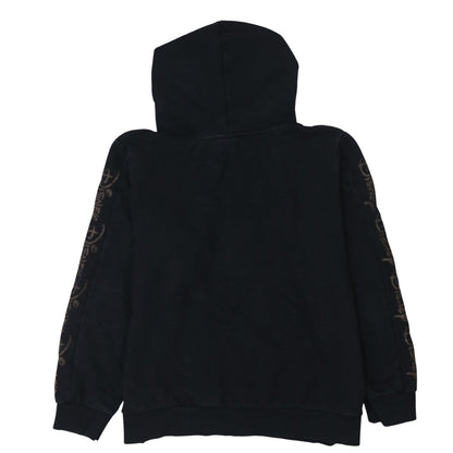 Womens UK Size M Disney at George Black Pullover Hoodie