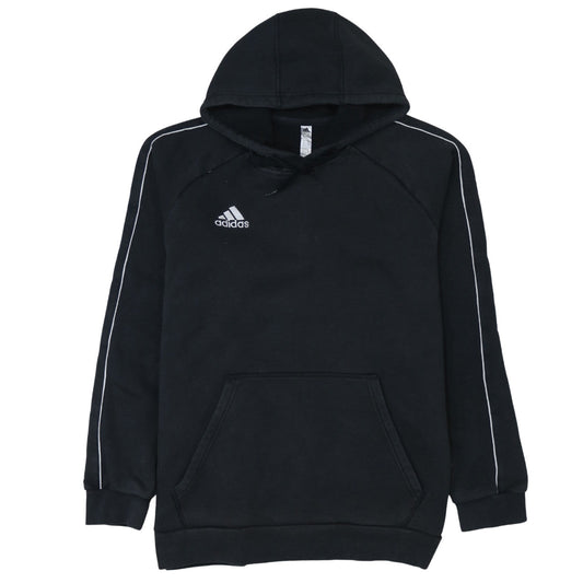 Mens UK Size L adidas Black Pullover Hoodie