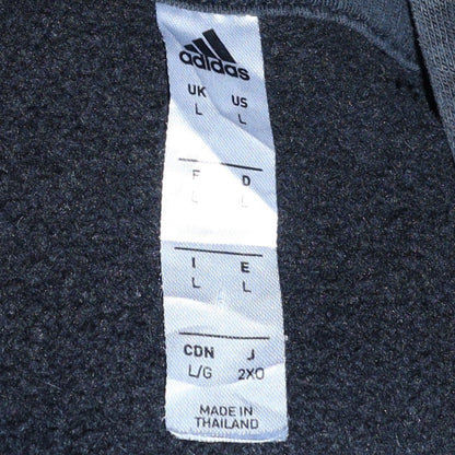 Mens UK Size L adidas Black Pullover Hoodie