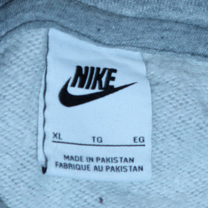 Mens UK Size XL Nike Grey Pullover Hoodie