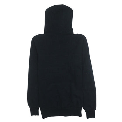 Mens UK Size L ellesse Black Pullover Hoodie