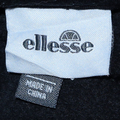 Mens UK Size L ellesse Black Pullover Hoodie