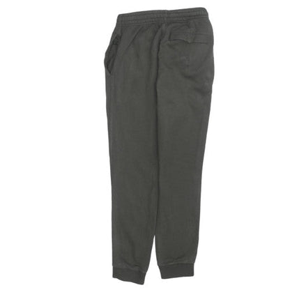 Nike Men's Black Fleece Jogger Trousers Size S Regular Fit