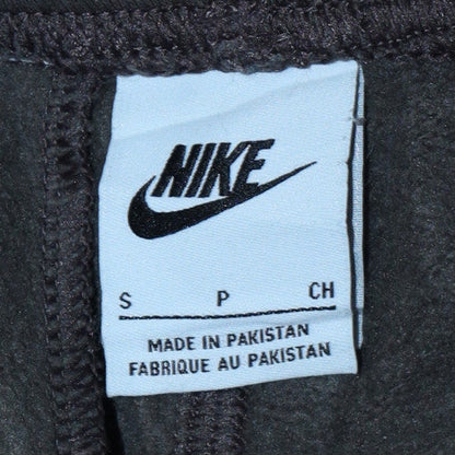 Nike Men's Black Fleece Jogger Trousers Size S Regular Fit