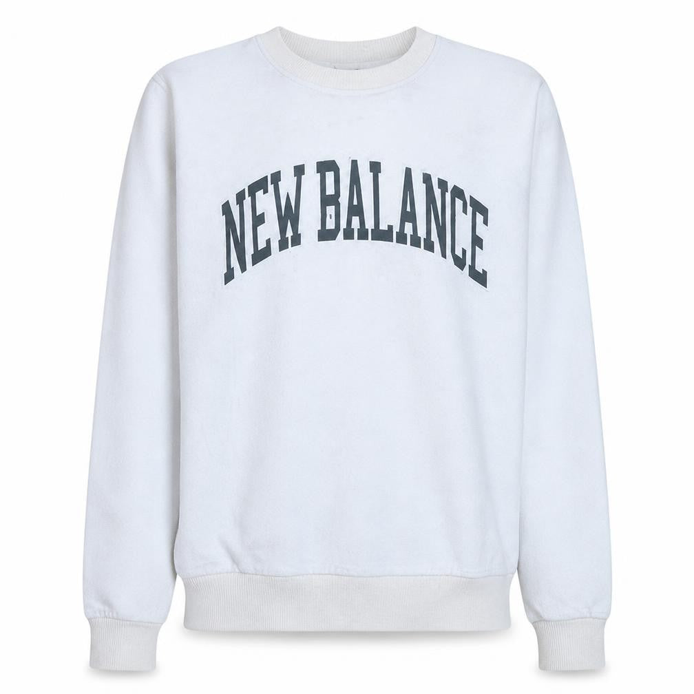 Mens UK Size S New Balance White Pullover Sweatshirt
