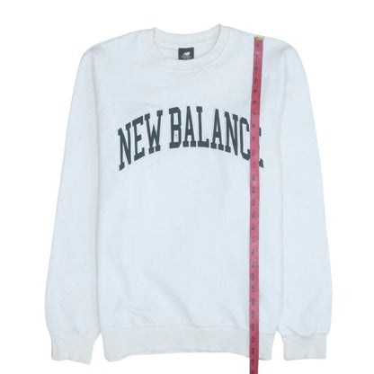 Mens UK Size S New Balance White Pullover Sweatshirt