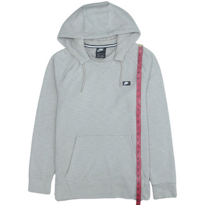 Mens UK Size M Nike Grey Pullover Hoodie