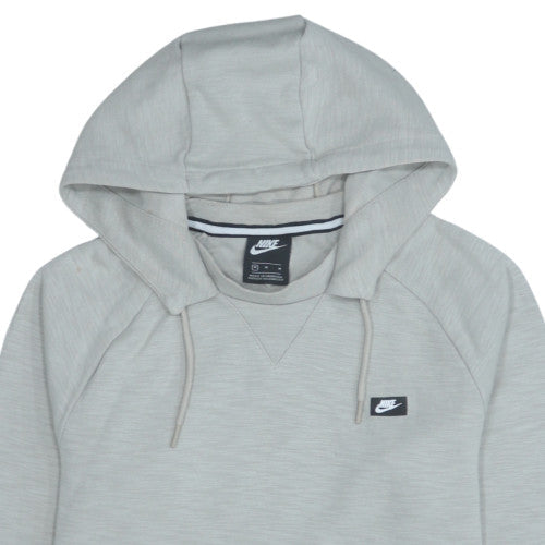 Mens UK Size M Nike Grey Pullover Hoodie