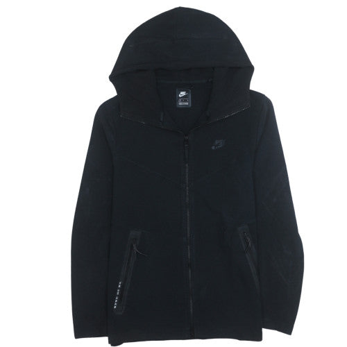 Mens UK Size M Nike Black Full Zip Hoodie
