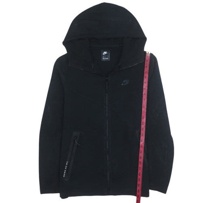 Mens UK Size M Nike Black Full Zip Hoodie