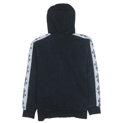 Mens UK Size M ellesse Black Full Zip Hoodie