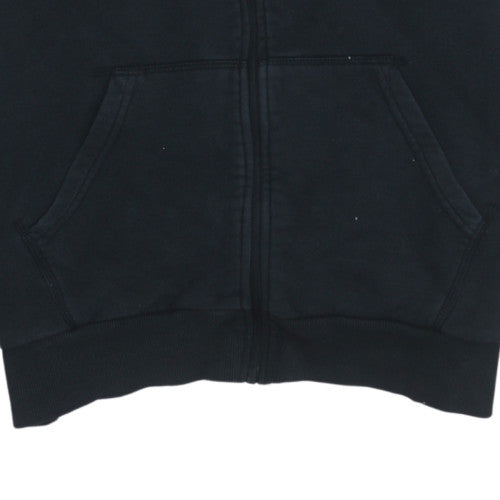 Mens UK Size M ellesse Black Full Zip Hoodie