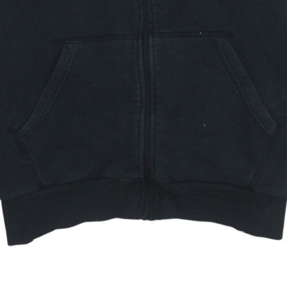 Mens UK Size M ellesse Black Full Zip Hoodie