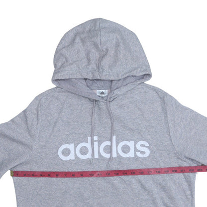 Womens UK Size XL adidas Grey Pullover Hoodie