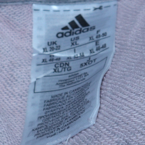 Womens UK Size XL adidas Grey Pullover Hoodie
