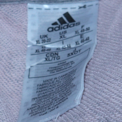 Womens UK Size XL adidas Grey Pullover Hoodie