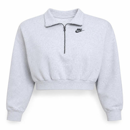 Womens UK Size XS Nike Grey Pullover Sweatshirt