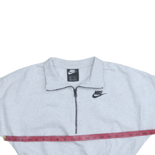 Womens UK Size XS Nike Grey Pullover Sweatshirt