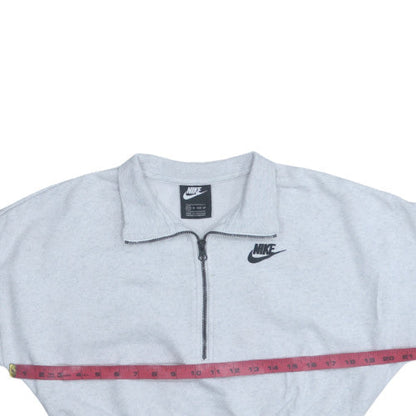 Womens UK Size XS Nike Grey Pullover Sweatshirt