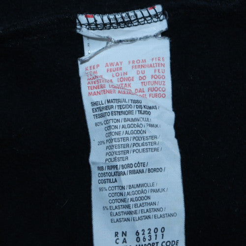 Teens UK Size 164 PUMA Black Pullover Hoodie