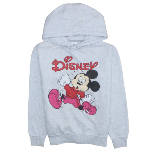 Womens UK Size XS Disney Grey Pullover Hoodie
