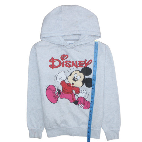Womens UK Size XS Disney Grey Pullover Hoodie