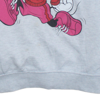 Womens UK Size XS Disney Grey Pullover Hoodie