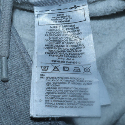 adidas Men Grey Jogger Sweatpants Size S Regular Fit Fleece