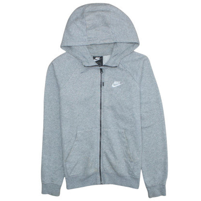 Mens UK Size S Nike Grey Full Zip Hoodie