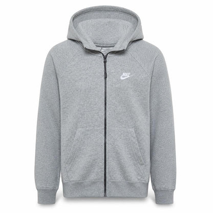 Mens UK Size S Nike Grey Full Zip Hoodie