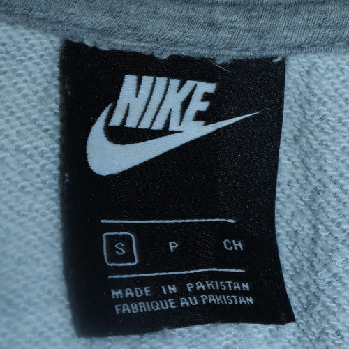 Mens UK Size S Nike Grey Full Zip Hoodie