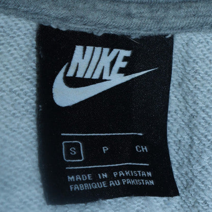 Mens UK Size S Nike Grey Full Zip Hoodie