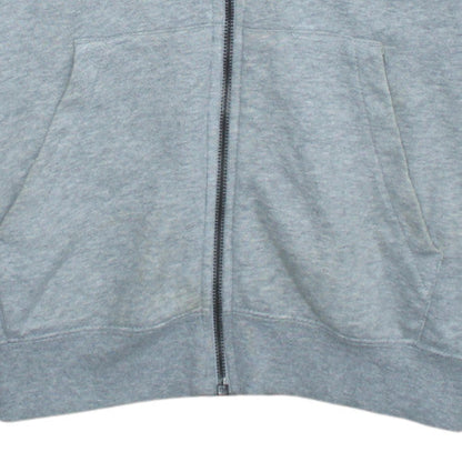 Mens UK Size S Nike Grey Full Zip Hoodie