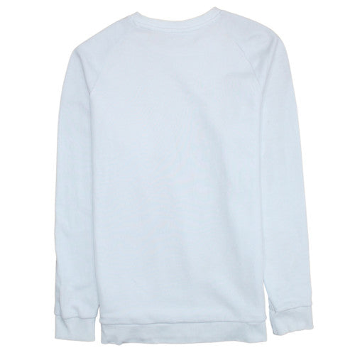 Mens UK Size M adidas White Pullover Sweatshirt