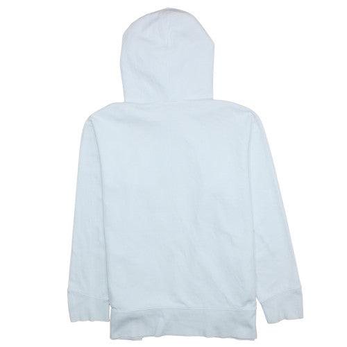 Mens UK Size L Nike White Pullover Hoodie