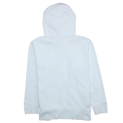 Mens UK Size L Nike White Pullover Hoodie