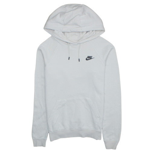 Mens UK Size S Nike White Pullover Hoodie