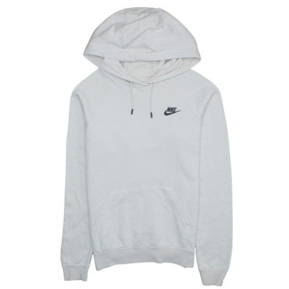 Mens UK Size S Nike White Pullover Hoodie