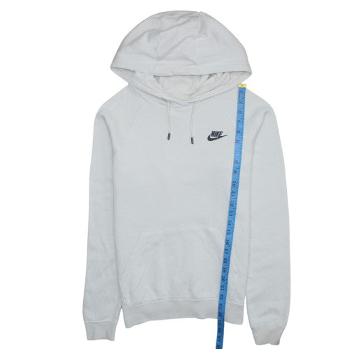 Mens UK Size S Nike White Pullover Hoodie
