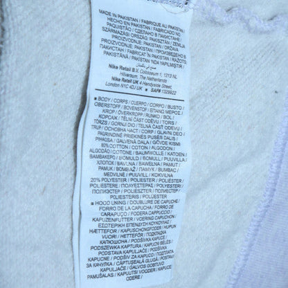 Mens UK Size M Nike Grey Pullover Hoodie