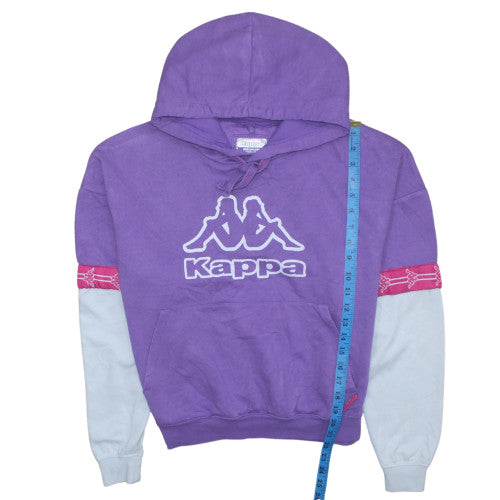 Womens UK Size M Kappa Purple Pullover Hoodie