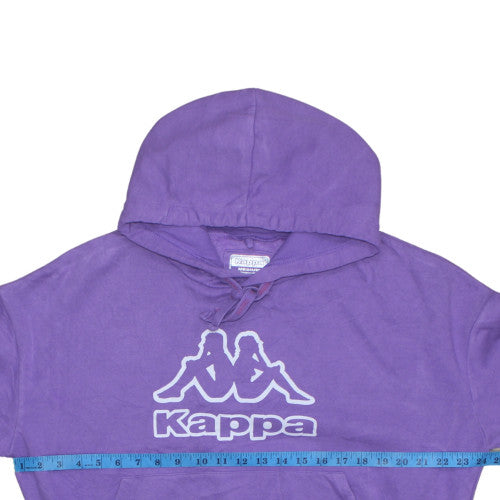 Womens UK Size M Kappa Purple Pullover Hoodie