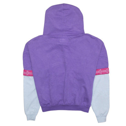 Womens UK Size M Kappa Purple Pullover Hoodie