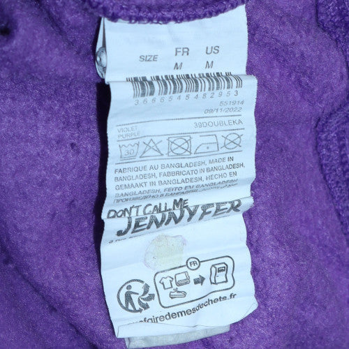 Womens UK Size M Kappa Purple Pullover Hoodie