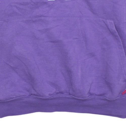 Womens UK Size M Kappa Purple Pullover Hoodie